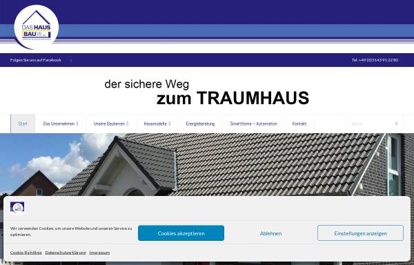Vorschau von www.dashausgmbh.de, Das Haus GmbH