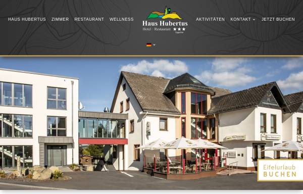 Vorschau von hubertus-winterspelt.de, Hotel Hubertus