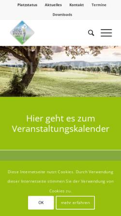 Vorschau der mobilen Webseite bitgolf.de, Golf Resort Bitburger Land