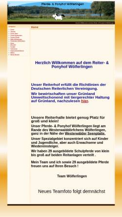 Vorschau der mobilen Webseite www.reiterhof-woelferlingen.de, Pferde- & Ponyhof Wölferlingen