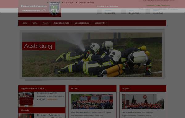 Vorschau von www.ff-tambach-dietharz.de, Freiwillige Feuerwehr Tambach-Dietharz