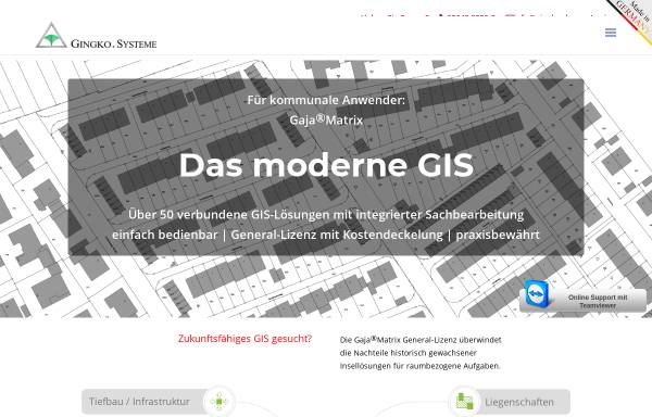 Vorschau von www.gingko.de, Gingko.Systeme GmbH