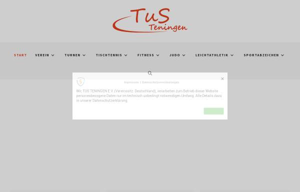 Vorschau von www.tus-teningen.de, TuS Teningen