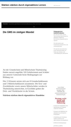 Vorschau der mobilen Webseite vs-thalmaessing.de, Hauptschule Thalmässing