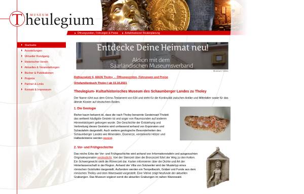 Vorschau von www.theulegium.de, Museum Theulegium