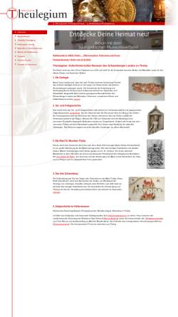 Vorschau der mobilen Webseite www.theulegium.de, Museum Theulegium