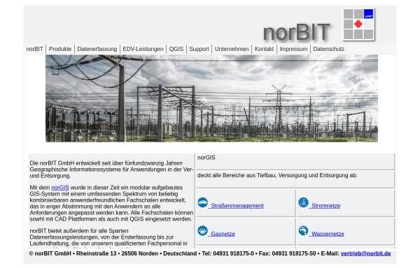 Vorschau von www.norbit.de, NorBIT GmbH