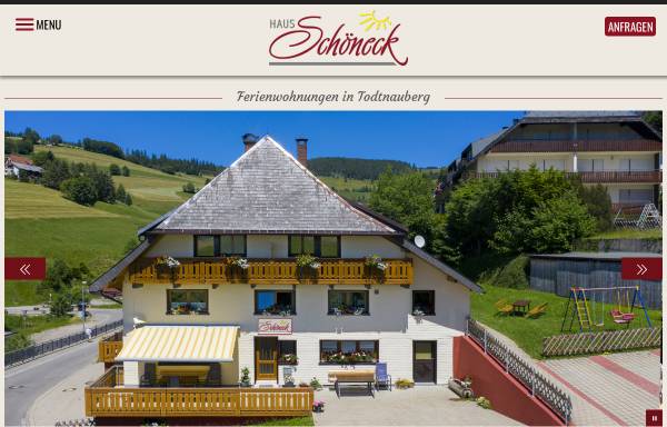Vorschau von www.haus-schoeneck-brender.de, Gästehaus Schöneck