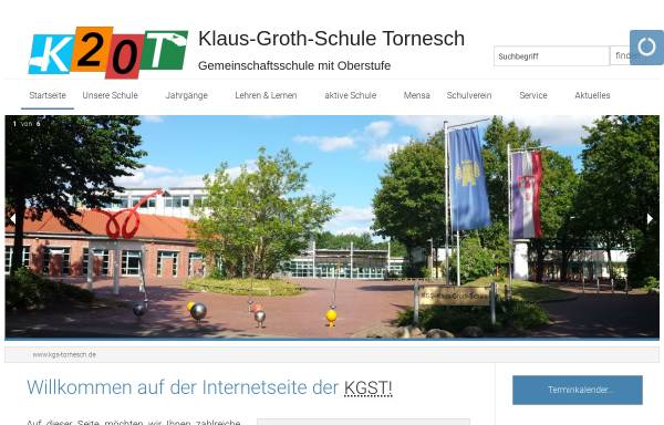 Vorschau von www.kgs-tornesch.de, Klaus-Groth-Schule Tornesch
