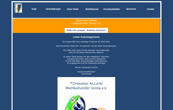 Vorschau von www.toall.de, Toall Tornescher Allerlei multikulturelle Verein e.V.