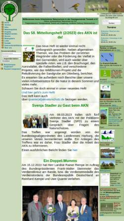 Vorschau der mobilen Webseite aknaturschutz.de, Arbeitskreis Naturschutz in der SG Tostedt e.V.