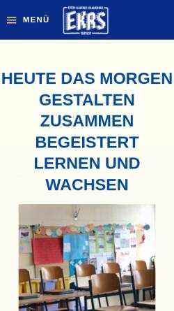 Vorschau der mobilen Webseite www.erich-kaestner-realschule.de, Erich-Kästner-Realschule Tostedt