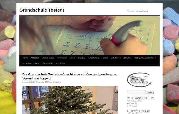 Vorschau von www.gs-tostedt.de, Grundschule Tostedt