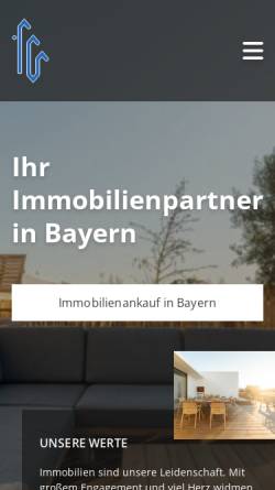 Vorschau der mobilen Webseite www.schroll-immobilien.de, PS Bauträger GmbH
