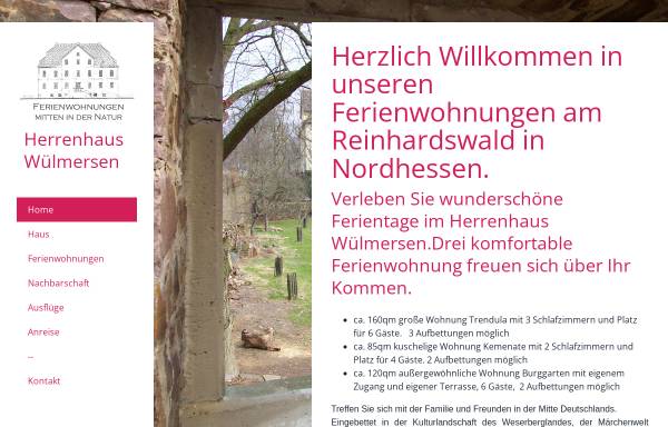 Vorschau von www.herrenhaus-wuelmersen.de, Herrenhaus Wülmersen