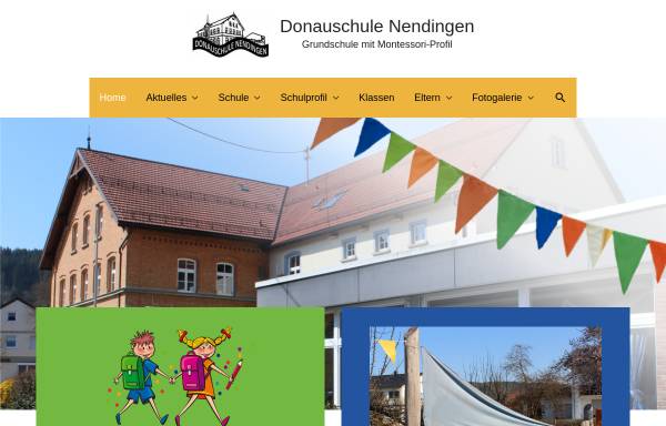 Vorschau von www.donauschule.de, Grund- und Hauptschule Nendingen