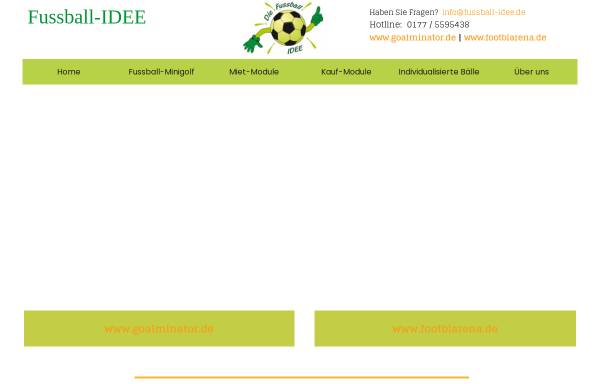 Vorschau von www.fussball-idee.de, Fussball-Idee.de
