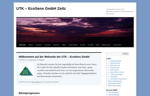 Vorschau von www.utk-klima.com, UTK-Klima Consult GmbH