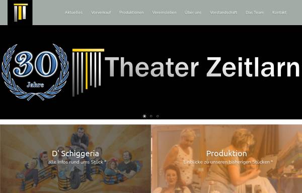 Vorschau von www.theater-zeitlarn.de, Theater Zeitlarn