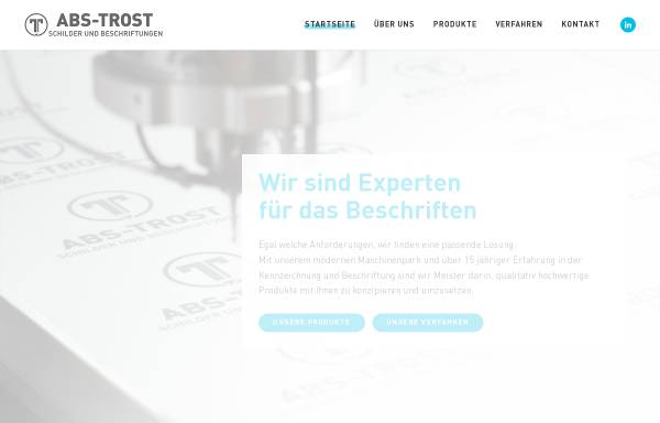 Vorschau von www.abs-trost.de, Werbeagentur CUBUS28 aus Zimmern ob Rottweil
