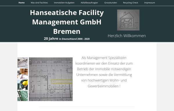 Vorschau von www.hfm.info, Hanseatische Facility Management GmbH