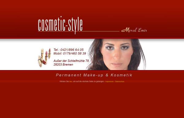 Allgemeine Kosmetik und Permanent Make-up