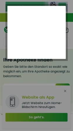 Vorschau der mobilen Webseite www.gesundleben-apotheken.de, Parkcenter-Einhorn-Apotheke