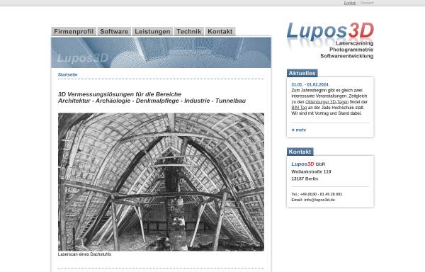 Vorschau von www.lupos3d.de, Lupos3D