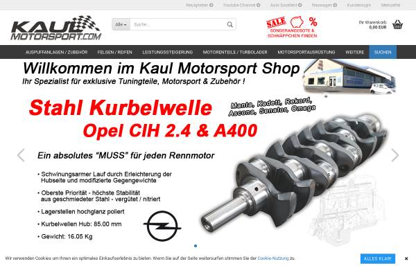 Vorschau von www.kaul-motorsport.com, Kaul Motorsport