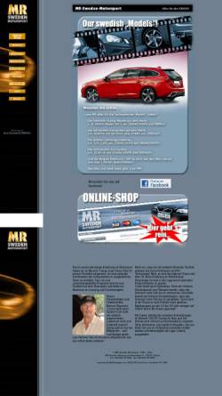 Vorschau der mobilen Webseite www.mr-sweden-motorsport.de, MR Sweden Motorsport