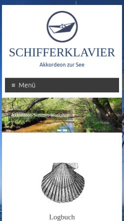 Vorschau der mobilen Webseite www.schifferklavier.de, Schifferklavier.de
