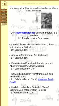 Vorschau der mobilen Webseite www.schneller-bratscher.de, Schneller-Bratscher.de