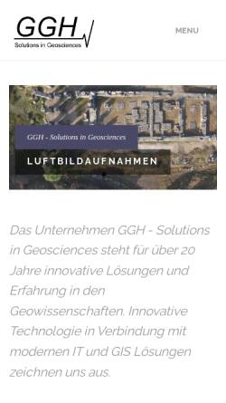 Vorschau der mobilen Webseite www.ggh-online.de, GGH - Giese, Grubert und Hübner GbR