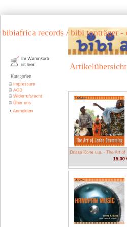 Vorschau der mobilen Webseite www.afro-herbst.de, Afro-Herbst Nürnberg