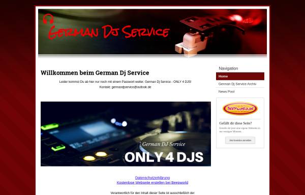 Vorschau von deejays.beepworld.de, DJ Piccolo