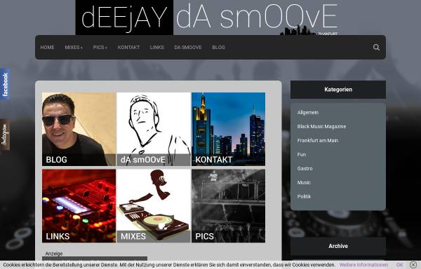 Vorschau von www.da-smoove.de, DJ Da Smoove