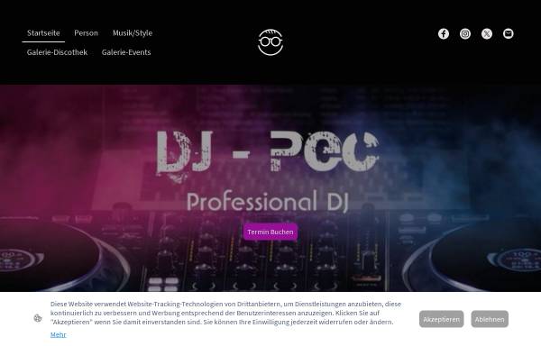 Vorschau von www.dj-pec.de, DJ Pec - Black Music DJ
