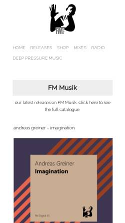 Vorschau der mobilen Webseite www.fm-musik.de, Auris Recordings