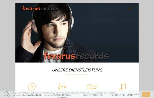 Vorschau von www.fevarus-records.de, Fevarus Records