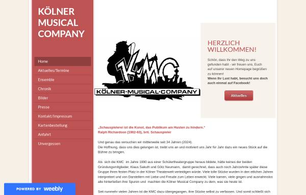 Vorschau von www.koelnermusicalcompany.de, Kölner Musical Company