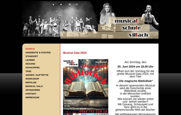 Vorschau von www.musicalschule-villach.at, Musicalschule Villach