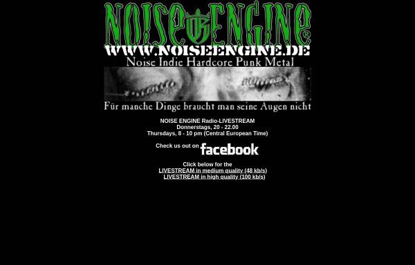Vorschau von www.noiseengine.de, Noise Engine Radioshow