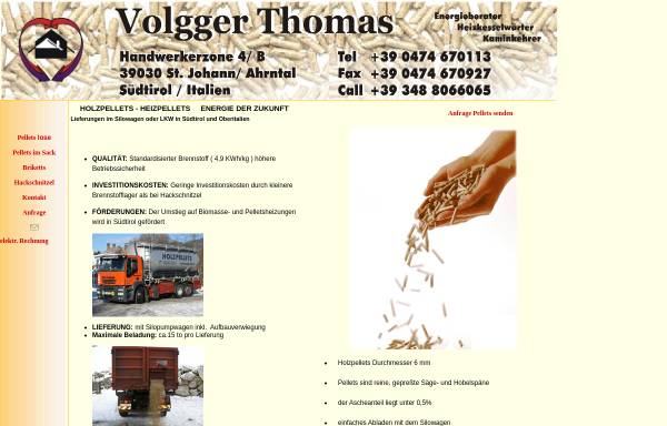 Vorschau von www.heizkesselwaerter.com, Volgger Thomas