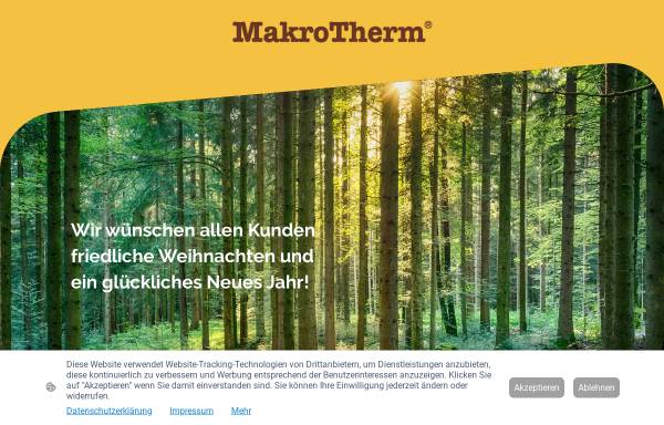 Vorschau von www.makrotherm.de, MakroTherm by Rother AG