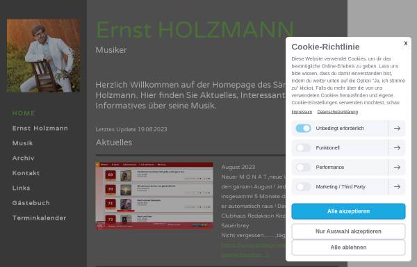 Vorschau von www.holzmann.info, Peter Holzmann