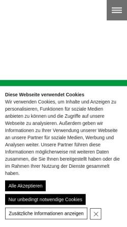 Vorschau der mobilen Webseite www.schoesswendter-holz.at, Schößwendter Holz GmbH