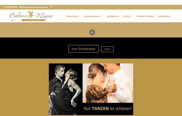 Vorschau von www.citydance-meissner.at, Tanzschule Meissner & Kroll