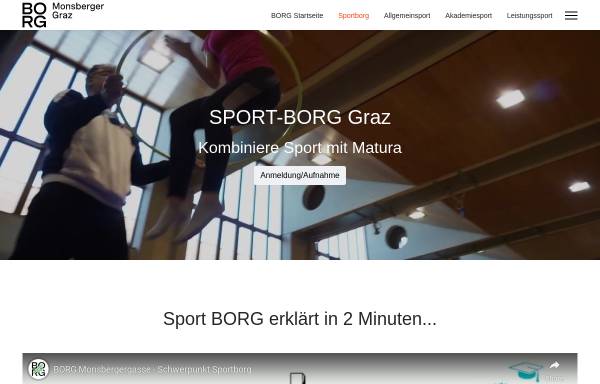 Vorschau von www.sportborg.at, Sport BORG