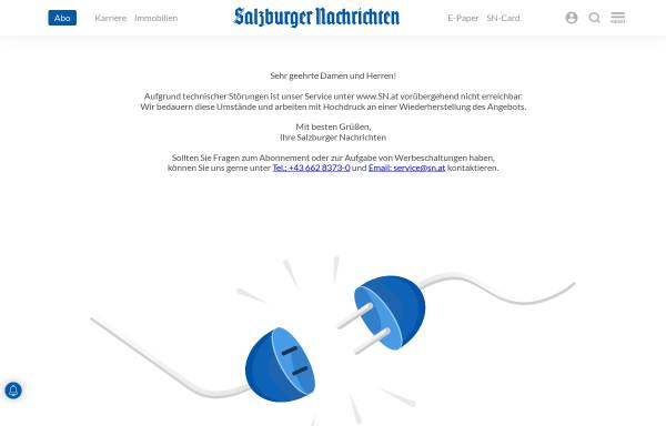 Vorschau von www.salzburg.com, Pinzgauer Nachrichten