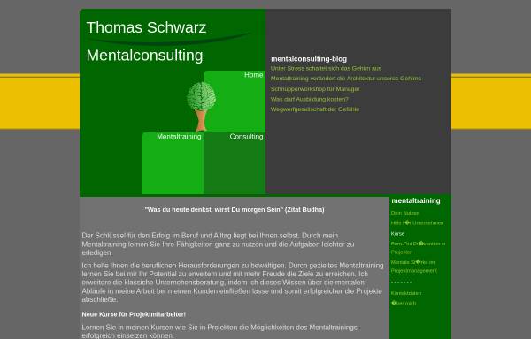 Mentaltraining Unternehmensberatung Thomas Schwarz